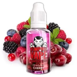 Vampire Vape Pinkman Cherry 30ml Aroma Flasche mit kindersicherem Verschluss