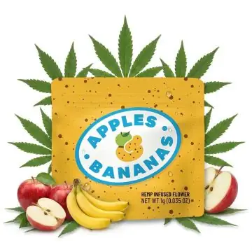 Cookies Infused Flower Apples & Bananas 1g
