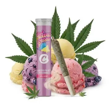 Cookies Infused Pre-Roll Triple Scoop 1g
