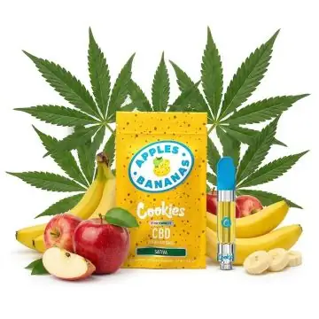 Cookies CBD Cartridge Apples & Bananas 1ml