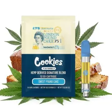 Cookies Infused Cartridge London Pound Cake 1ml