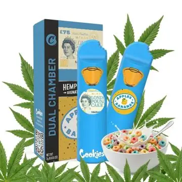 Cookies Infused Dual Chamber Vape Cereal Milk & London Pound Cake 75 2ml