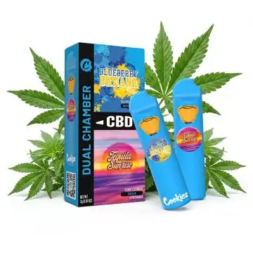 Cookies CBD Dual Chamber Vape Blueberry Banana & Tequila Sunrise