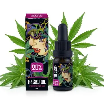 Euphoria H4CBD 20% Öl in 10 ml Glasflasche mit Tropfspender