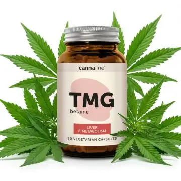 Cannaline TMG Betaine Liver & Metabolism Nahrungsergänzungsmittel in Kapselform