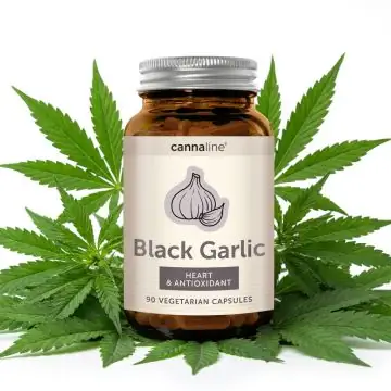 Cannaline Black Garlic Antioxidant Power 90 Kapseln Dose