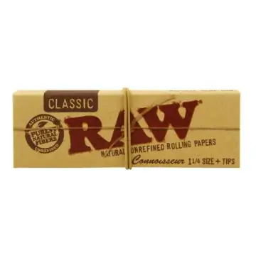 RAW Classic Rolling Papers Connoisseur 1¼ size