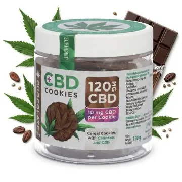 Euphoria CBD Cookies Schokolade