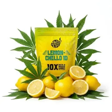 Cookies Infused Gummies Lemonchello 10 Zitronen-Gummibonbons 10mg