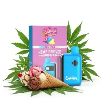 Cookies Infused Vape Triple Scoop