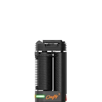 Storz & Bickel Crafty+ Vaporizer Vorderansicht mit LED-Temperaturanzeige