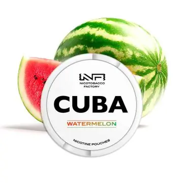 CUBA Nicotine Pouches Watermelon Medium