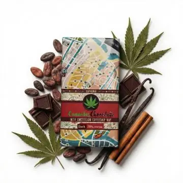 Euphoria Dunkle Schokolade mit Coffeeshop Karte