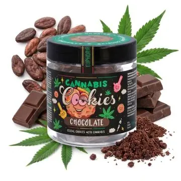 Euphoria Cannabis Cookies Schokolade