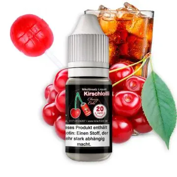 Kaufe Kirschlolli Cherry Cola Nikotinsalz zum Bestpreis bei Main Website