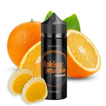 Schlegg Muschln Orange Aroma 10ml Longfill-Flasche für E-Zigaretten mit Orangengeschmack