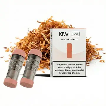 KIWI Pods Smooth Tobacco vorbefüllte Liquid-Cartridges für das KIWI Starter Kit