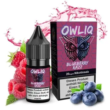 OWLIQ Nikotinsalz Overdosed Blue Razz