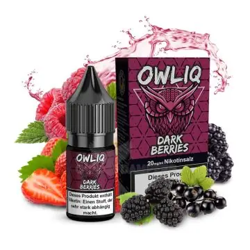 OWLIQ Nikotinsalz Overdosed Dark Berries