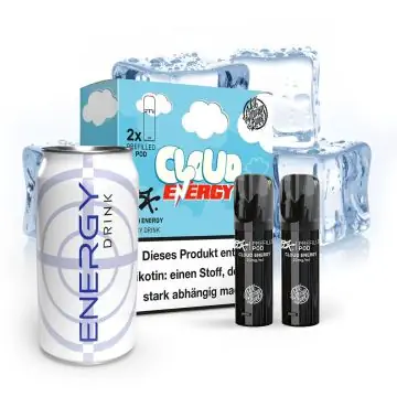 187 Strassenbande Pods Cloud Energy Prefilled Pods Doppelpack mit zwei Liquid-Kartuschen