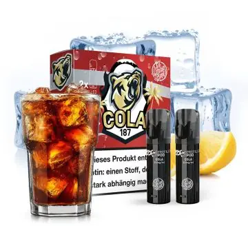 187 Strassenbande Pods Cola Prefilled Pod für Elfa Akkuträger