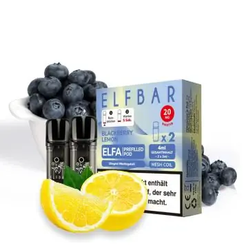 Elf Bar ELFA Prefilled Pods Blackberry Lemon