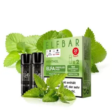 Elf Bar ELFA Prefilled Pods Menthol