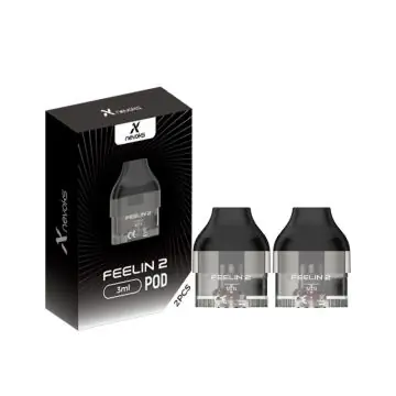 Nevoks Feelin 2 Pod Tank Ersatztank aus transparentem PCTG mit magnetischer Unterseite