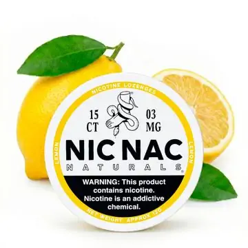 NIC NAC Nicotine Drops Lemon im praktischen Dosier-Spender