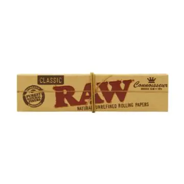 RAW Classic Rolling Papers Connoisseur Kingsize