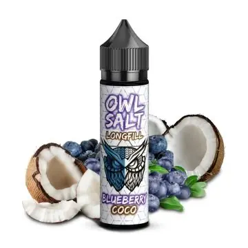 OWL Salt Blueberry Coco Aroma 10ml Longfill Flasche für E-Zigaretten