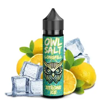 OWL Salt Zitrone Ice Aroma Longfill-Flasche für E-Zigaretten