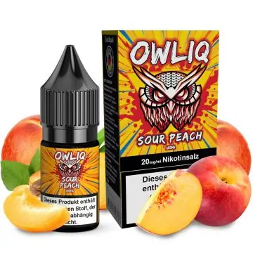 OWLIQ Nikotinsalz Overdosed Sour Peach