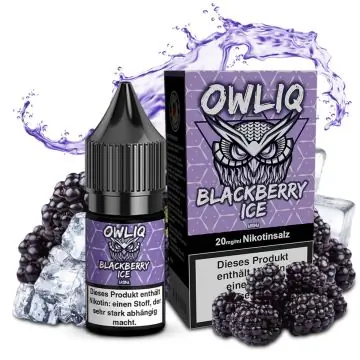 OWLIQ Nikotinsalz Overdosed Blackberry Ice