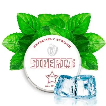 Siberia -80 ℃ All White Original Nicotine Pouches