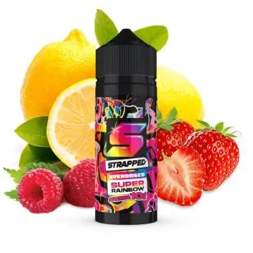 Strapped Overdosed Super Rainbow Aroma Flasche für E-Zigaretten