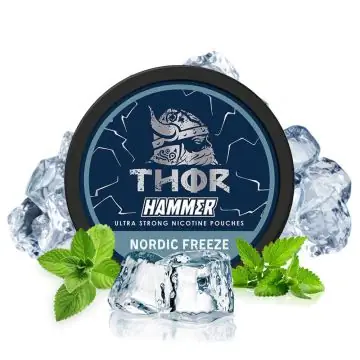 Thor Hammer Nordic Freeze Ultra Strong Nicotine Pouches