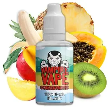 Vampire Vape Tropical Island 30ml Aroma Fläschchen für E-Zigaretten