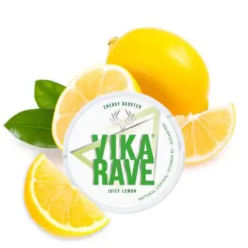 VIKA Rave Koffein Pouches Juicy Lemon