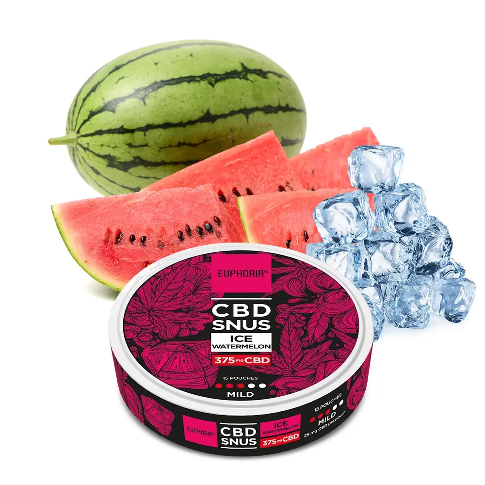 Euphoria CBD SNUS Ice Watermelon