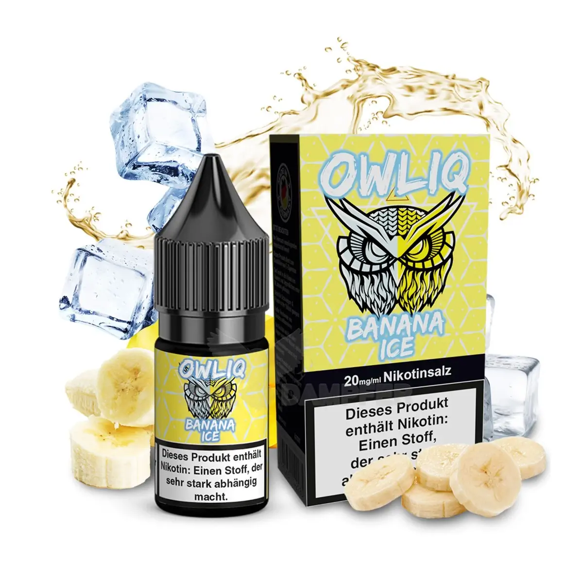 OWLIQ Nikotinsalz Overdosed Banana Ice