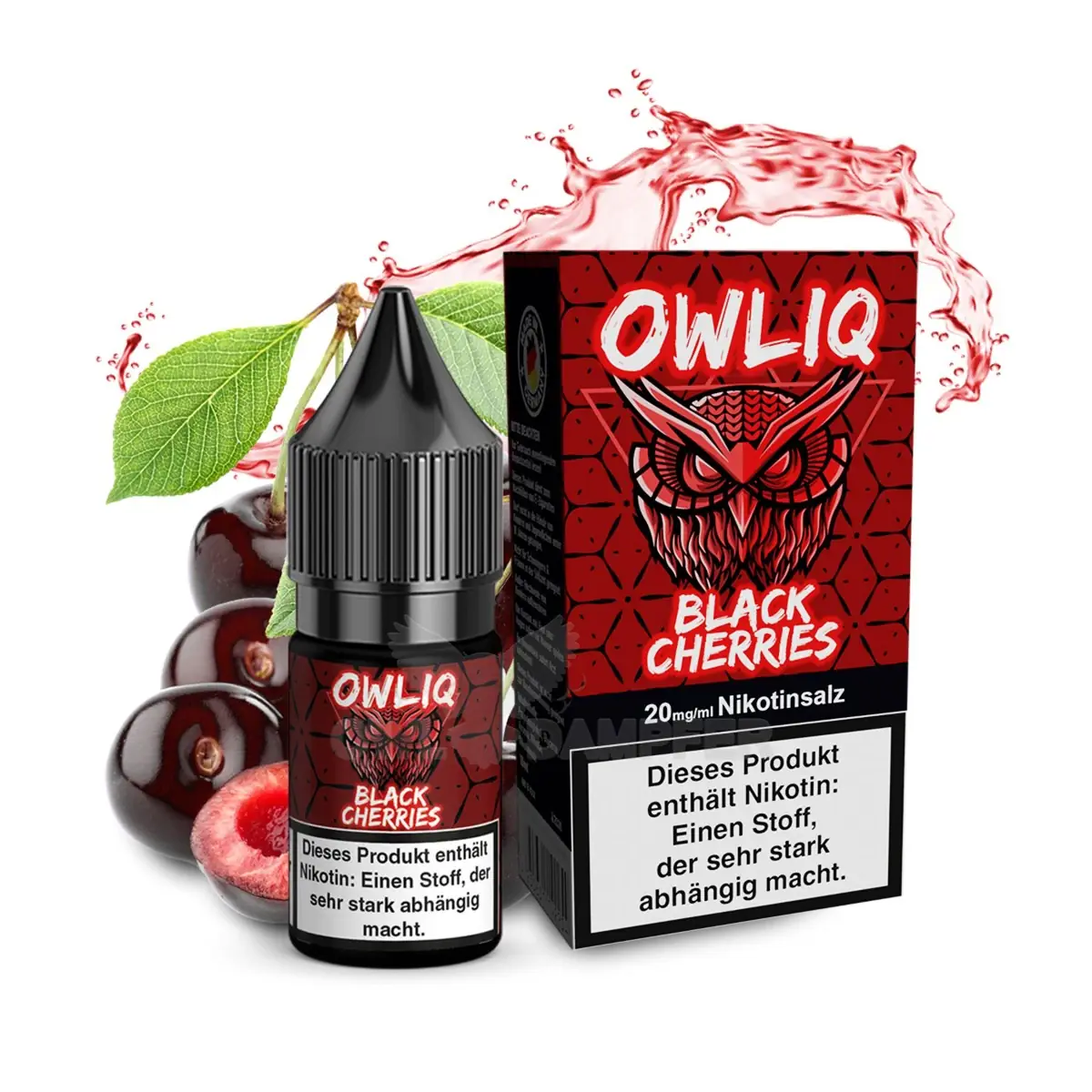 OWLIQ Nikotinsalz Overdosed Black Cherries