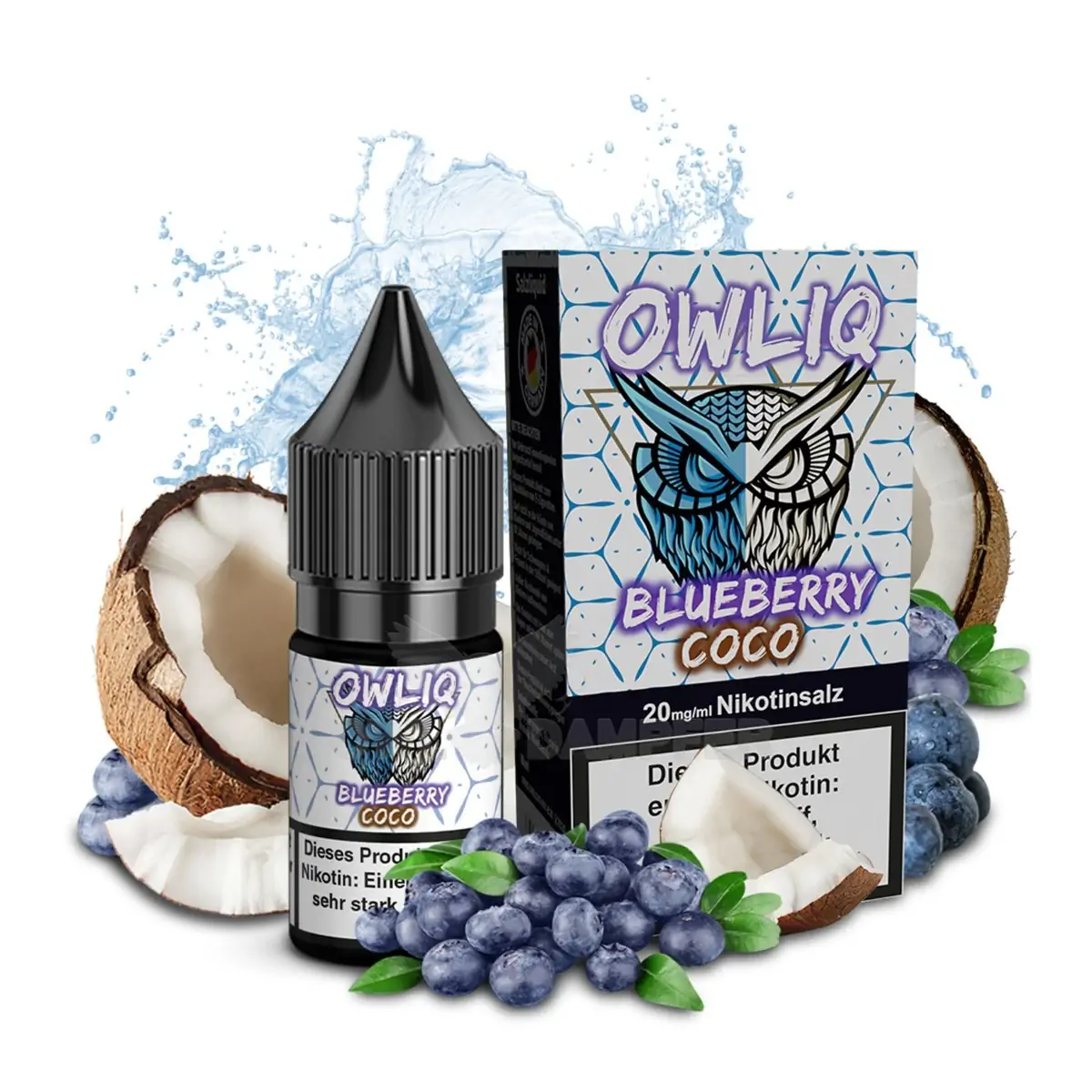 OWLIQ Nikotinsalz Overdosed Blueberry Coco