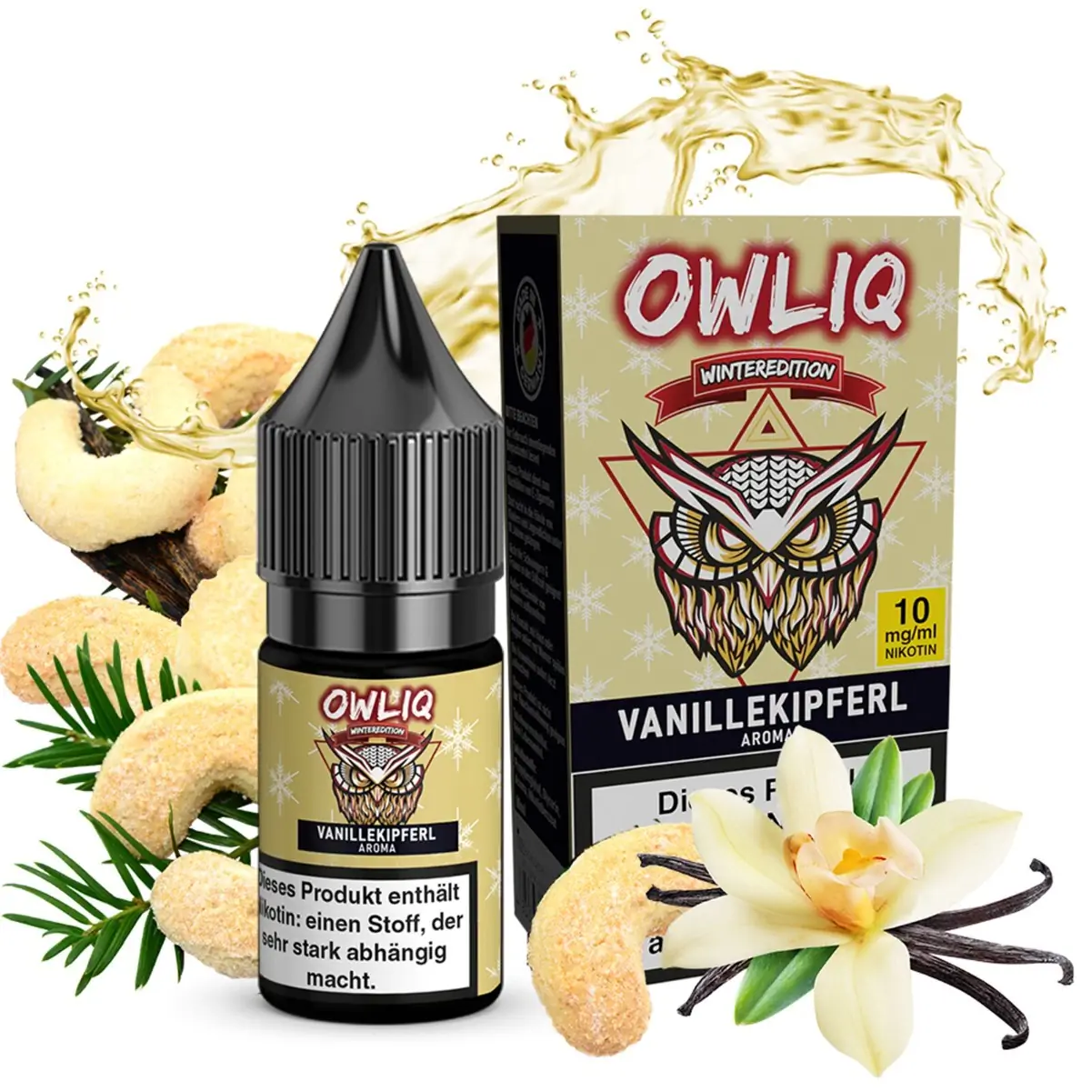 OWLIQ Nikotinsalz Overdosed Vanillekipferl