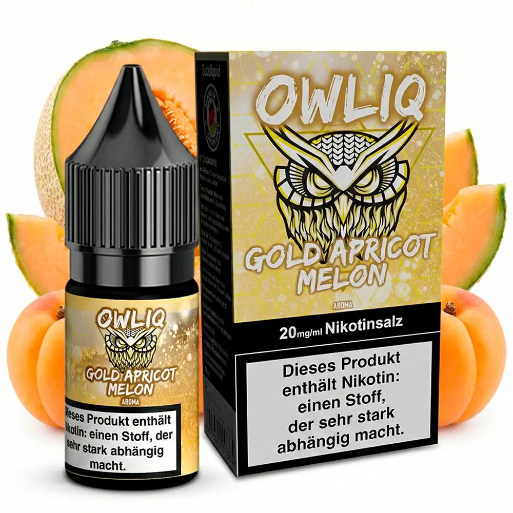 OWL Nikotinsalt Overdosed Gold Apricot Melon