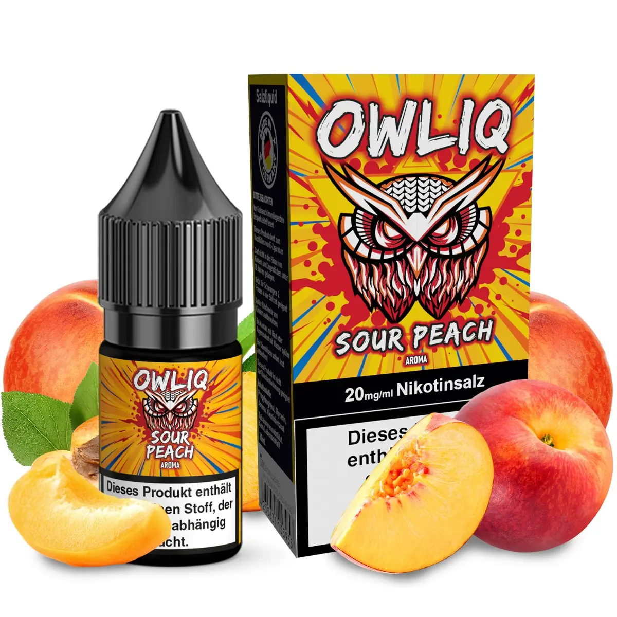OWLIQ Nikotinsalz Overdosed Sour Peach