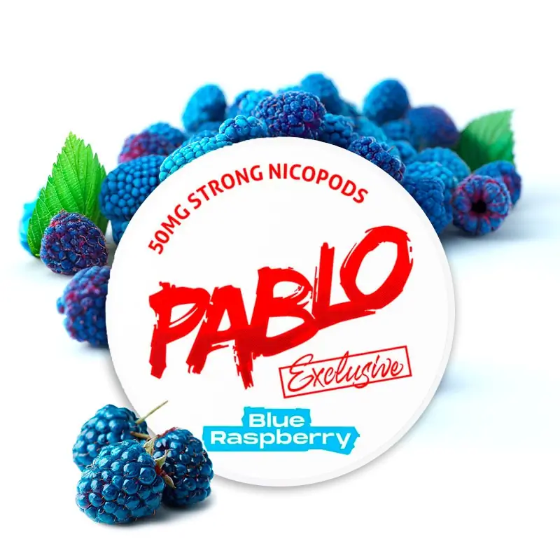 Pablo Nicotine Pouches Exclusive Blue Raspberry