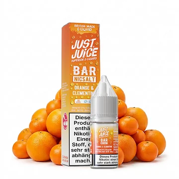 Just Juice Bar Orange Clementine NicSalt Liquid 10ml