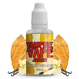 Vampire Vape Vanilla Tobacco 30ml Aroma Flasche mit Etikett