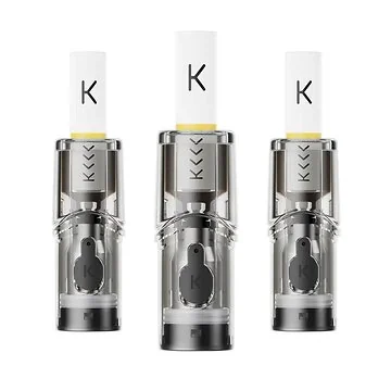 KIWI Spark Pods nachfüllbare Ersatz-Cartridges im Dreierpack mit ergonomischem Drip-Tip für optimales MTL-Dampfen